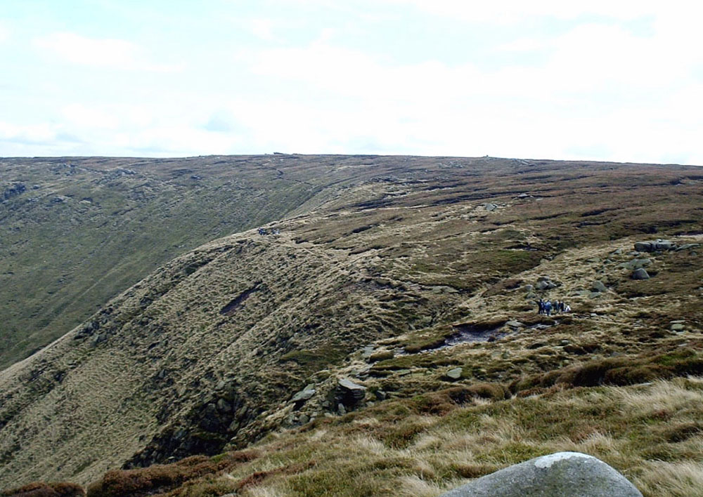 Northern edge of Kinder Scout, Oct 2003