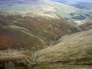View north from Seal Edge, Kinder Scout
